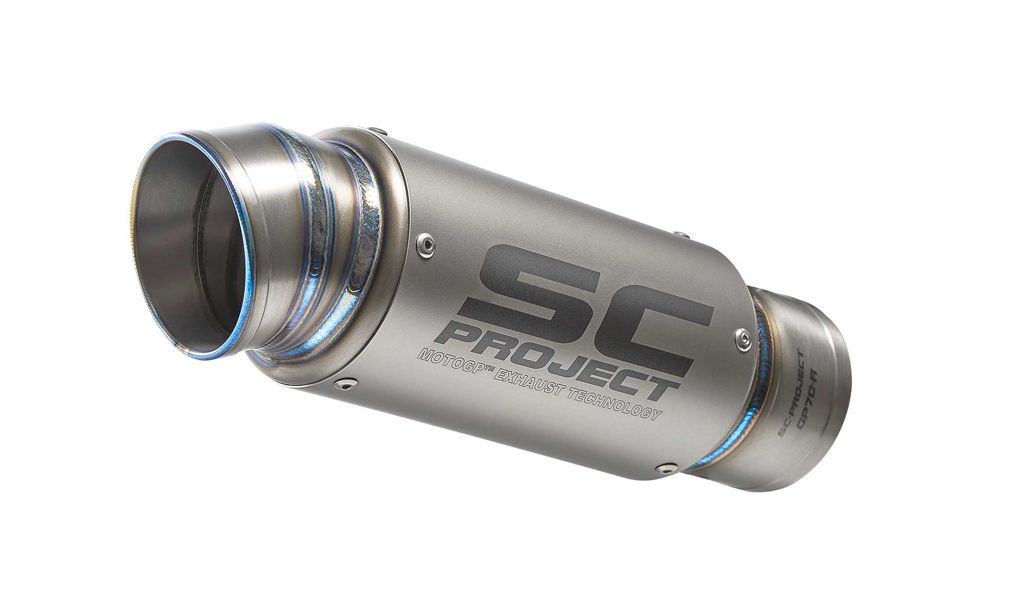 SCProject gp70 titanium Exhaust Racing 