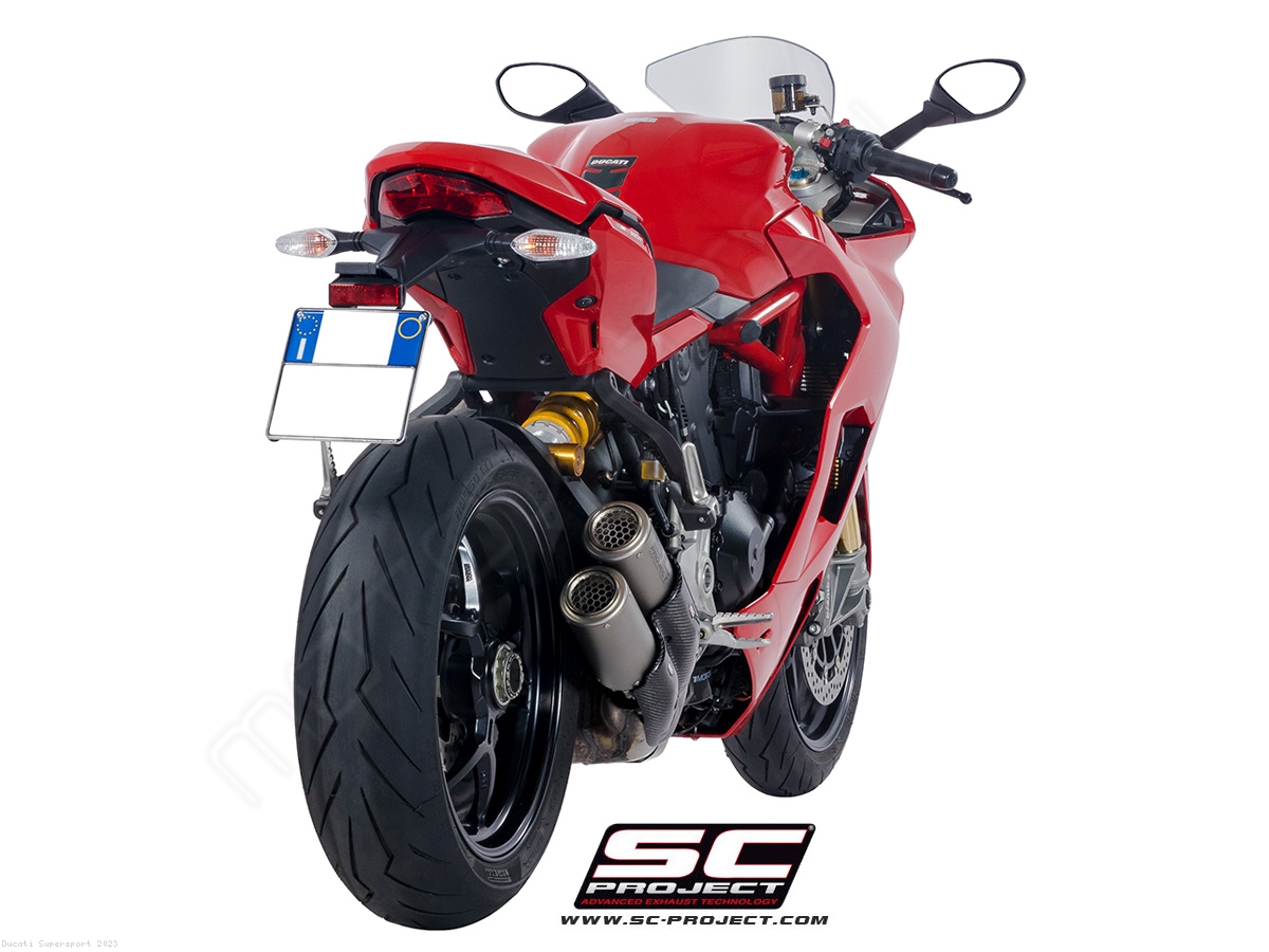 Ducati supersport slip on exhaust sales