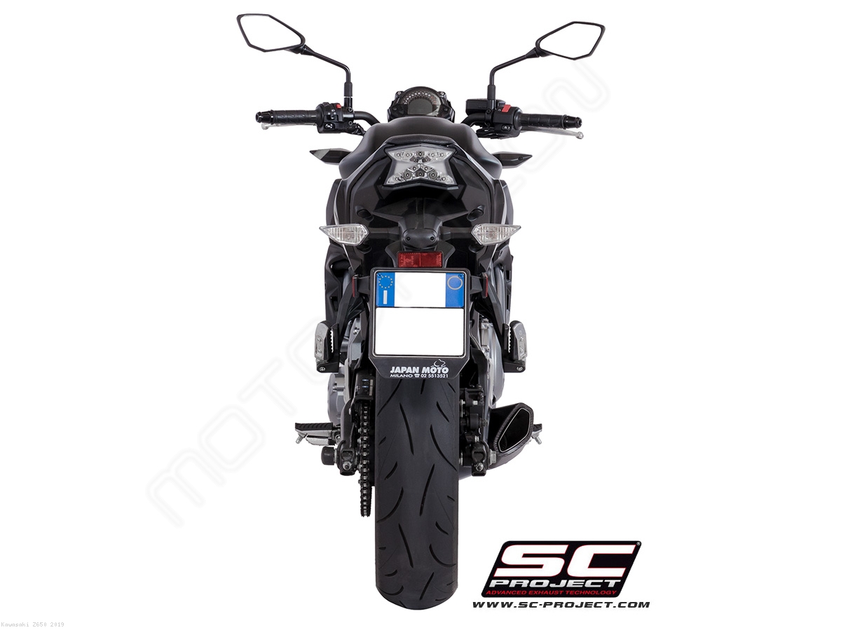 2019 kawasaki z650 exhaust on sale