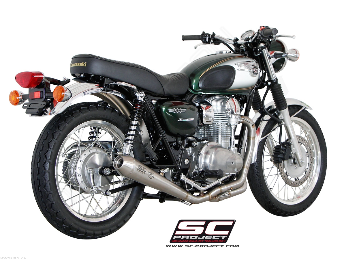 Kawasaki w800 exhaust top