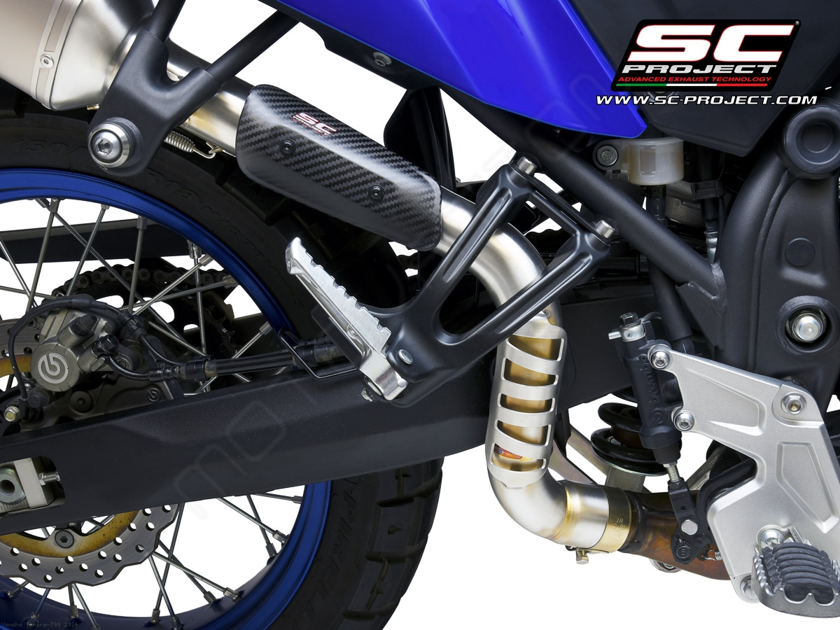 Rally Raid Exhaust Yamaha Tenere 700 2024 Y28 H100T