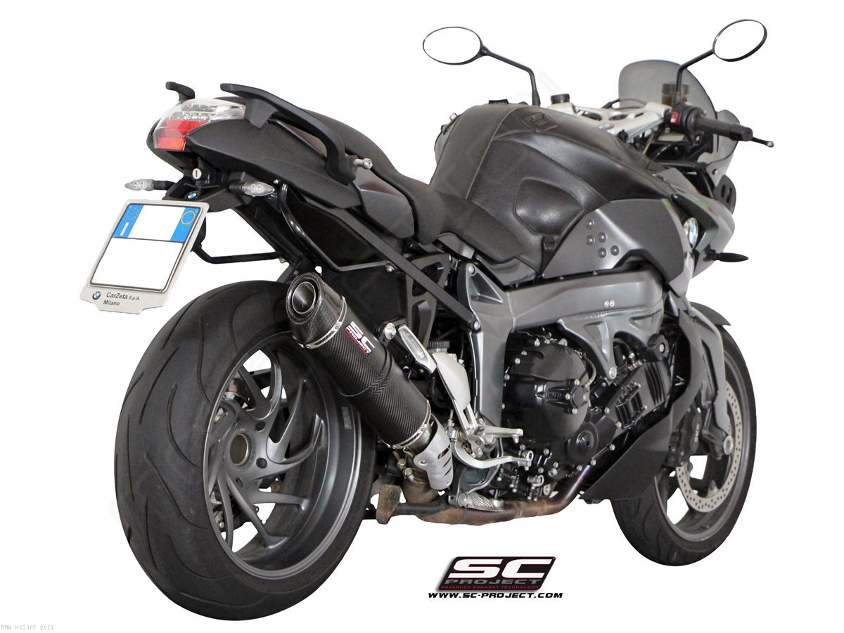 Oval Exhaust BMW K1300S 2011 B14 02C