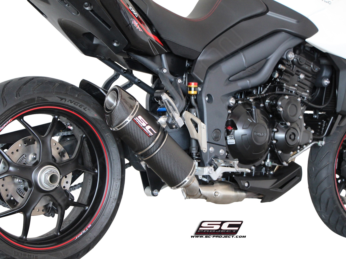 Triumph tiger sport exhaust outlet