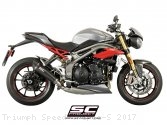 Conic Exhaust by SC-Project Triumph / Speed Triple S / 2017