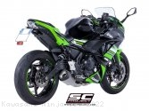 SC1-R Exhaust by SC-Project Kawasaki / Ninja 650 / 2022