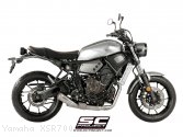 Conic "70s Style" Exhaust by SC-Project Yamaha / XSR700 / 2016