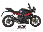 Conic Exhaust by SC-Project Triumph / Street Triple R / 2014