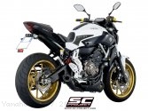 Conic Exhaust by SC-Project Yamaha / MT-07 / 2018