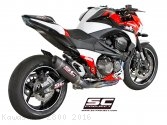 Oval Full System Exhaust by SC-Project Kawasaki / Z800 / 2016