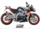 Oval Exhaust by SC-Project Aprilia / Tuono V4 1100 Factory / 2015