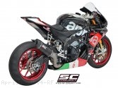 Race Oval Exhaust by SC-Project Aprilia / RSV4 RF / 2016