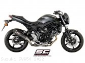 Oval Exhaust by SC-Project Suzuki / SV650 / 2022
