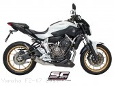 Conic Exhaust by SC-Project Yamaha / FZ-07 / 2014