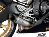 S1 Low Mount Exhaust by SC-Project Yamaha / YZF-R6 / 2020