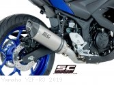 Oval Exhaust by SC-Project Yamaha / YZF-R3 / 2019