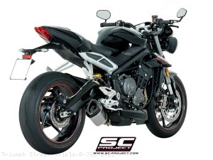 SC1-R Exhaust by SC-Project Triumph / Street Triple R 765 / 2021