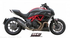 Oval Exhaust by SC-Project Ducati / Diavel / 2018