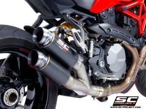 GP70-R Exhaust by SC-Project Ducati / Monster 1200S / 2017