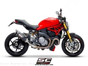 SC1-R Exhaust by SC-Project Ducati / Monster 821 / 2021