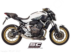 S1 Exhaust by SC-Project Yamaha / MT-07 / 2017