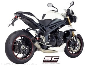 S1 Exhaust by SC-Project Triumph / Speed Triple / 2012