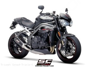 SC1-R Exhaust by SC-Project Triumph / Speed Triple S / 2020