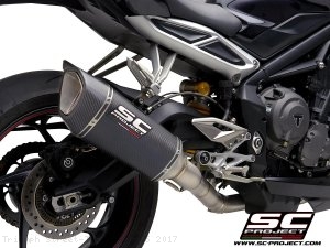 SC1-R Exhaust by SC-Project Triumph / Street Triple S 765 / 2017