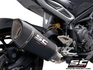 SC1-R Exhaust by SC-Project Triumph / Street Triple S 765 / 2018