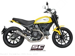 CR-T Exhaust by SC-Project Ducati / Scrambler 800 Icon / 2017