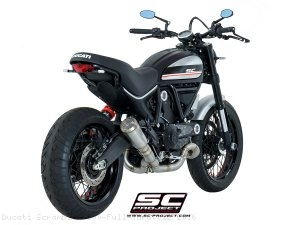 Conic Exhaust by SC-Project Ducati / Scrambler 800 Full Throttle / 2016