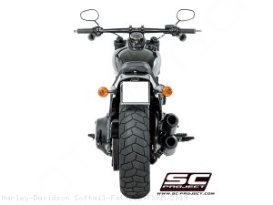 Dual GP-EVO Exhaust by SC-Project Harley Davidson / Softail Fat Bob FXFB / 2019