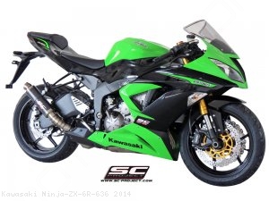 GP M2 Exhaust by SC-Project Kawasaki / Ninja ZX-6R 636 / 2014