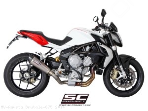 Conic Exhaust by SC-Project MV Agusta / Brutale 675 / 2014
