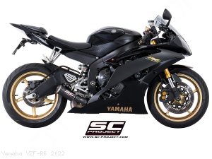 CR-T Exhaust by SC-Project Yamaha / YZF-R6 / 2022