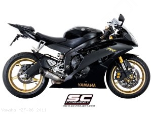 S1 Low Mount Exhaust by SC-Project Yamaha / YZF-R6 / 2011
