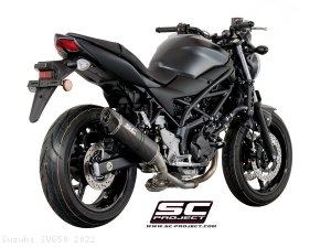 Oval Exhaust by SC-Project Suzuki / SV650 / 2022