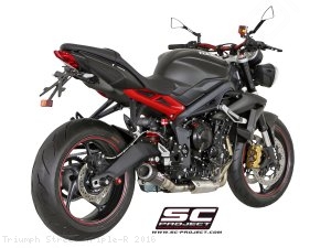 CR-T Exhaust by SC-Project Triumph / Street Triple R / 2016
