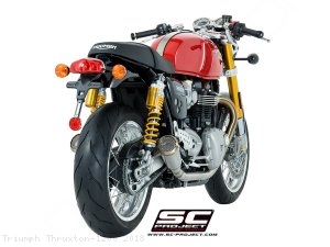 Conic "70s Style" Exhaust by SC-Project Triumph / Thruxton 1200 / 2018