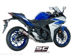 GP-M2 Exhaust by SC-Project Yamaha / YZF-R3 / 2019