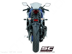 Oval Exhaust by SC-Project Yamaha / YZF-R3 / 2019