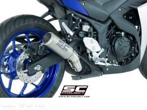 CR-T Exhaust by SC-Project Yamaha / YZF-R3 / 2018