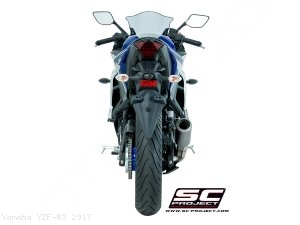 CR-T Exhaust by SC-Project Yamaha / YZF-R3 / 2017