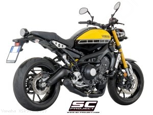 Conic "70s Style" Exhaust by SC-Project Yamaha / XSR900 / 2019