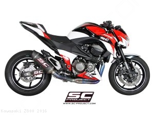 Oval Full System Exhaust by SC-Project Kawasaki / Z800 / 2016