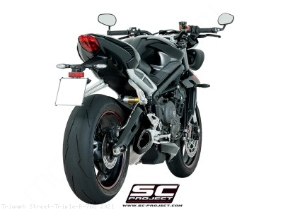 SC1-R Exhaust by SC-Project Triumph / Street Triple R 765 / 2021