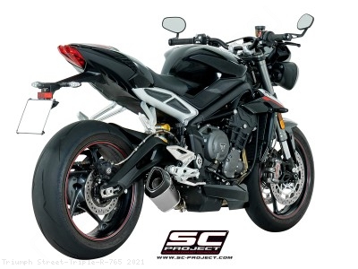 SC1-R Exhaust by SC-Project Triumph / Street Triple R 765 / 2021