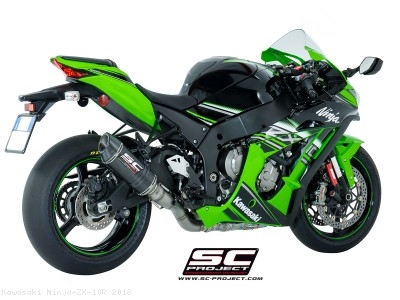 Race Oval Exhaust by SC-Project Kawasaki / Ninja ZX-10R / 2018