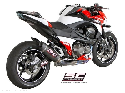 Oval Full System Exhaust by SC-Project Kawasaki / Z800 / 2016