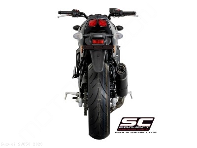 Oval Exhaust by SC-Project Suzuki / SV650 / 2023