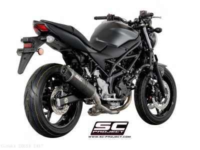 Oval Exhaust by SC-Project Suzuki / SV650 / 2017
